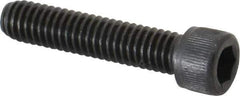 Value Collection - 5/16-18 UNC Hex Socket Drive, Socket Cap Screw - Alloy Steel, Black Oxide Finish, Partially Threaded, 1-1/2" Length Under Head - Eagle Tool & Supply