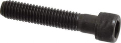 Value Collection - 3/8-16 UNC Hex Socket Drive, Socket Cap Screw - Alloy Steel, Black Oxide Finish, Partially Threaded, 2" Length Under Head - Eagle Tool & Supply