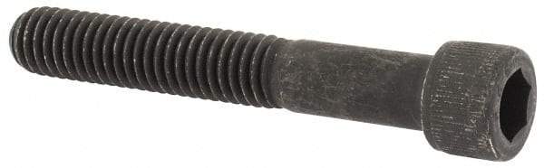 Value Collection - 3/8-16 UNC Hex Socket Drive, Socket Cap Screw - Alloy Steel, Black Oxide Finish, Partially Threaded, 2-1/2" Length Under Head - Eagle Tool & Supply