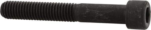 Value Collection - 3/4-10 UNC Hex Socket Drive, Socket Cap Screw - Alloy Steel, Black Oxide Finish, Partially Threaded, 3-1/2" Length Under Head - Eagle Tool & Supply