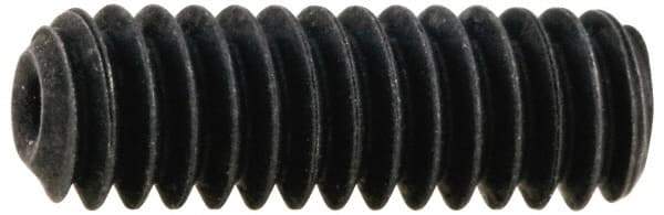 Value Collection - 5/16-18 UNC, 3/8" OAL, Cup Point Set Screw - Grade 8 Alloy Steel, 5/32" Key - Eagle Tool & Supply