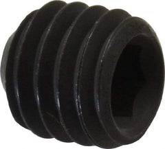 Value Collection - #10-32 UNF, 3/16" OAL, Cup Point Set Screw - Grade 8 Steel, 3/32" Key - Eagle Tool & Supply