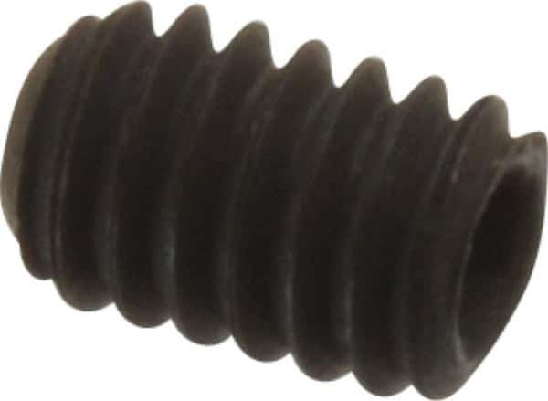 Value Collection - #8-32 UNC, 1/4" OAL, Cup Point Set Screw - Grade 8 Steel, 5/64" Key - Eagle Tool & Supply