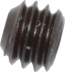 Value Collection - 5/16-18 UNC, 1/4" OAL, Cup Point Set Screw - Grade 8 Alloy Steel, 5/32" Key - Eagle Tool & Supply