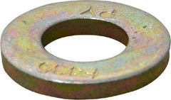 Value Collection - 1/2" Screw, Grade 8 Alloy Steel SAE Flat Washer - 17/32" ID x 1-1/16" OD, 3/32" Thick - Eagle Tool & Supply
