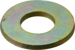 Made in USA - 1/4" Screw, Grade 8 Alloy Steel SAE Flat Washer - 9/32" ID x 5/8" OD, 1/16" Thick - Eagle Tool & Supply