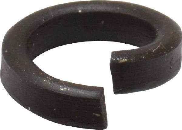 Value Collection - 3/8", 1/8" Thick Split Lock Washer - Steel, Uncoated, 0.382" Min ID, 0.393" Max ID, 0.553" Max OD - Eagle Tool & Supply