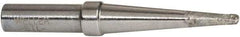 Weller - 5/64 Inch Point Soldering Long Screwdriver Tip - Series ET, For Use with Soldering Station - Exact Industrial Supply