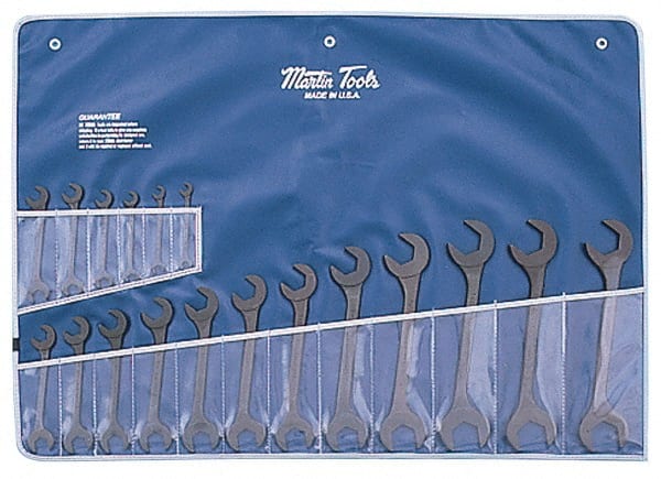 Martin Tools - 18 Piece, 3/8 to 1-1/2" Hydraulic Wrench Set - Eagle Tool & Supply