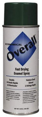 Rust-Oleum - Green, Gloss, Enamel Spray Paint - 5 to 8 Sq Ft per Can, 10 oz Container - Eagle Tool & Supply