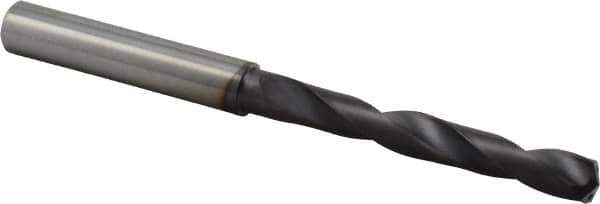 M.A. Ford - Letter F 142° Solid Carbide Jobber Drill - ALtima Finish, Right Hand Cut, Spiral Flute, Straight Shank, 3.58" OAL, Standard Point - Eagle Tool & Supply