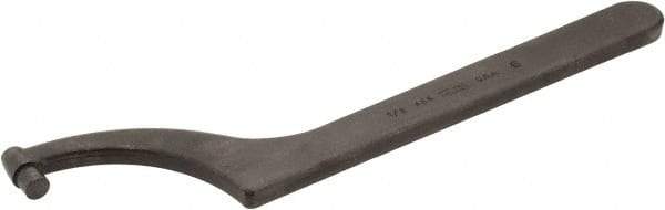 Martin Tools - 6" Capacity, Pin Spanner Wrench - 14" OAL, 9/16" Hook Pin Height - Eagle Tool & Supply