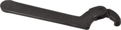 Martin Tools - 3/4" to 2" Capacity, Adjustable Hook Spanner Wrench - 6-3/8" OAL, 1/8" Hook Pin Height - Eagle Tool & Supply