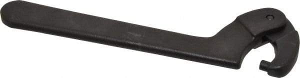 Martin Tools - 1-1/4" to 3" Capacity, Adjustable Pin Spanner Wrench - 8-1/8" OAL, 7/32" Hook Pin Height - Eagle Tool & Supply