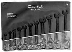 Martin Tools - 14 Piece, 3/8 to 1-1/4" Combination Wrench Set - Eagle Tool & Supply