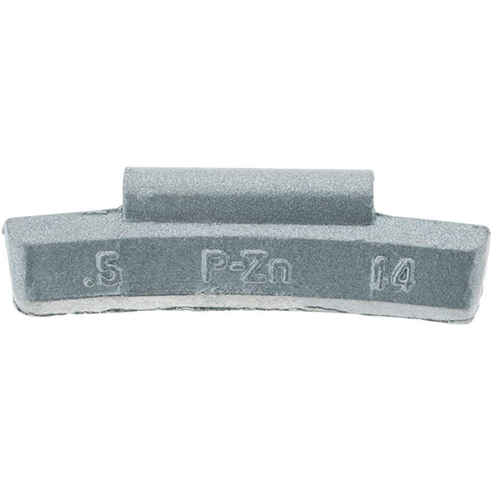 Perfect Equipment - 0.5 oz P Wheel Weight - Zinc, For Use with Automotive & Light Trucks - Eagle Tool & Supply