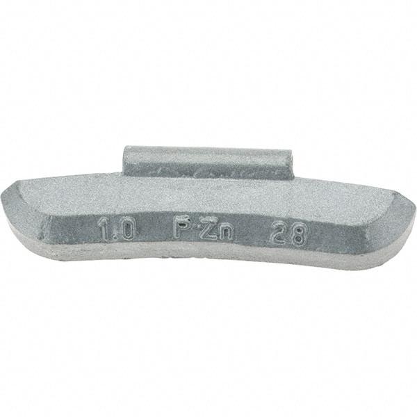 Perfect Equipment - 1 oz P Wheel Weight - Zinc, For Use with Automotive & Light Trucks - Eagle Tool & Supply