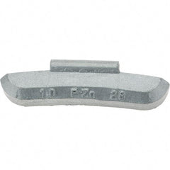 Perfect Equipment - 1 oz P Wheel Weight - Zinc, For Use with Automotive & Light Trucks - Eagle Tool & Supply