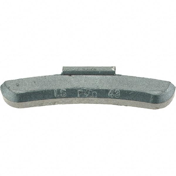 Perfect Equipment - 1.5 oz P Wheel Weight - Zinc, For Use with Automotive & Light Trucks - Eagle Tool & Supply