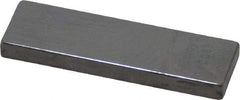 Mitutoyo - 0.11" Rectangular Steel Gage Block - Accuracy Grade AS-1, Includes Certificate of Inspection - Eagle Tool & Supply