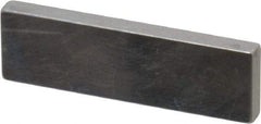 Mitutoyo - 0.112" Rectangular Steel Gage Block - Accuracy Grade AS-1, Includes Certificate of Inspection - Eagle Tool & Supply