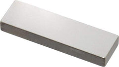 Mitutoyo - 0.144" Rectangular Steel Gage Block - Accuracy Grade AS-1, Includes Certificate of Inspection - Eagle Tool & Supply