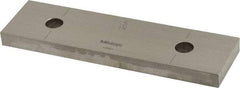 Mitutoyo - 5" Rectangular Steel Gage Block - Accuracy Grade AS-1, Includes Certificate of Inspection - Eagle Tool & Supply
