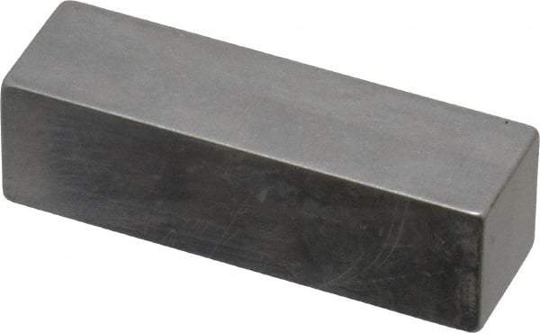 Mitutoyo - 0.35" Rectangular Steel Gage Block - Accuracy Grade AS-1, Includes Certificate of Inspection - Eagle Tool & Supply