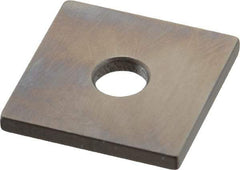 Mitutoyo - 0.103" Square Steel Gage Block - Accuracy Grade 0, Includes Certificate of Inspection - Eagle Tool & Supply