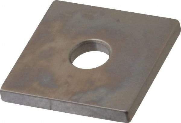 Mitutoyo - 0.117" Square Steel Gage Block - Accuracy Grade 0, Includes Certificate of Inspection - Eagle Tool & Supply