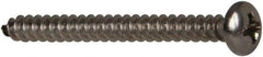 Value Collection - #6 Pan Head Phillips Sheet Metal Screw - Stainless Steel, 1-1/2" Length Under Head, Grade 316 - Eagle Tool & Supply