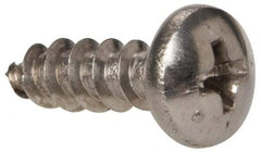 Value Collection - #10 Pan Head Phillips Sheet Metal Screw - Stainless Steel, 5/8" Length Under Head, Grade 316 - Eagle Tool & Supply