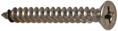 Value Collection - #14 Flat Head Phillips Sheet Metal Screw - Stainless Steel, 2" OAL, Grade 316 - Eagle Tool & Supply