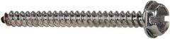 Value Collection - #6 Hex Washer Head Slotted Sheet Metal Screw - Stainless Steel, 1-1/2" Length Under Head, Grade 316 - Eagle Tool & Supply