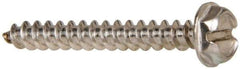 Value Collection - #10 Hex Washer Head Slotted Sheet Metal Screw - Stainless Steel, 3/4" Length Under Head, Grade 316 - Eagle Tool & Supply