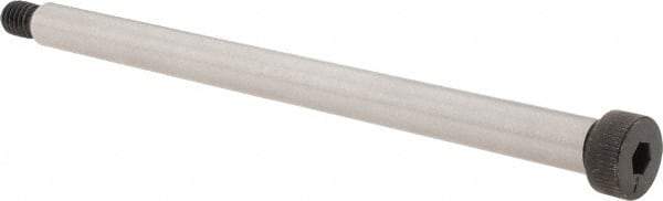 Made in USA - 3/8" Shoulder Diam x 5-1/2" Shoulder Length, 5/16-18 UNC, Hex Socket Shoulder Screw - 4037 Alloy Steel, Uncoated, 1/4" Head Height x 9/16" Head Diam - Eagle Tool & Supply