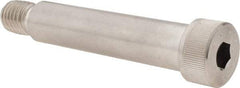 Made in USA - 3/4" Shoulder Diam x 3-1/4" Shoulder Length, 5/8-11 UNC, Hex Socket Shoulder Screw - 300, 18-8 Stainless Steel, Uncoated, 1/2" Head Height x 1" Head Diam - Eagle Tool & Supply