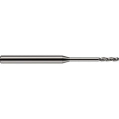 Harvey Tool - Ball End Mills; Mill Diameter (mm): 1.90 ; Mill Diameter (Decimal Inch): 0.0750 ; Number of Flutes: 3 ; Length of Cut (Inch): 1/2 ; Length of Cut (Decimal Inch): 0.5000 ; Material: Solid Carbide - Exact Industrial Supply