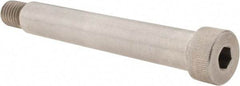 Value Collection - 3/4" Shoulder Diam x 4-3/4" Shoulder Length, 5/8-11 UNC, Hex Socket Shoulder Screw - 18-8 Stainless Steel, Uncoated, 1/2" Head Height x 1" Head Diam - Eagle Tool & Supply