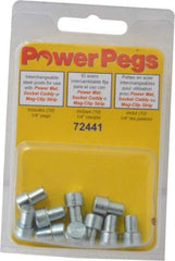 Triton - Tool Box Steel Power Peg - 5/16" Wide x 9/16" High, Plain Steel, For Mag Clip Socket Strips, Socket Caddies, Power Mats - Eagle Tool & Supply