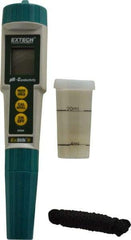 Extech - 0 to 14 pH, pH/Conductivity Meter - Conductivity Probe, Accurate up to 2% - Eagle Tool & Supply