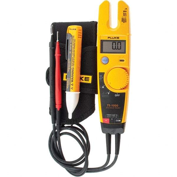 Fluke - 3 Piece, Electrical Test Equipment Combination Kit - 1,000 Volt Max - Eagle Tool & Supply