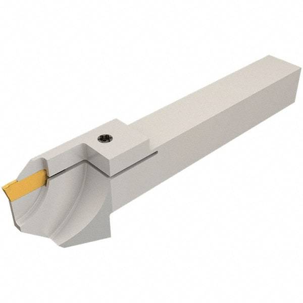 Iscar - External Thread, 0.3937" Max Depth of Cut, 1.4mm Min Groove Width, 95mm OAL, Right Hand Indexable Grooving Cutoff Toolholder - 12mm Shank Height x 12mm Shank Width, DG.. Insert Style, DGT Toolholder Style, Series Do-Grip - Eagle Tool & Supply