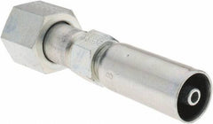 Eaton - Steel Hydraulic Hose Swivel - -4 Hose Size, 1/4" Hose Diam - Eagle Tool & Supply