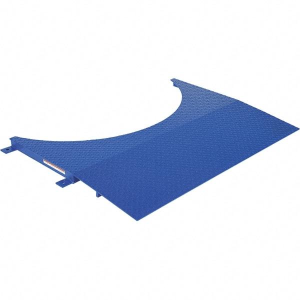 Vestil - 36" Long x 48" Wide x 2-3/8" High, Steel Stretch Wrap Machine Pallet Truck Ramp - 4,000 Lb Load Limit - Eagle Tool & Supply