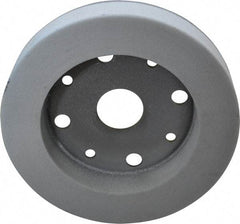 Norton - 6" Diam, 1-1/4" Hole Size, 1" Overall Thickness, 80 Grit, Type 2 Tool & Cutter Grinding Wheel - Medium Grade, Aluminum Oxide, H Hardness, Vitrified Bond, 3,600 RPM - Eagle Tool & Supply