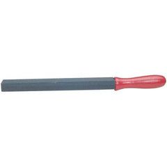 Norton - 10" Long x 1-1/4" Wide x 3/4" Thick, Silicon Carbide Sharpening Stone - Flat Stone, Coarse & Fine Grade - Eagle Tool & Supply
