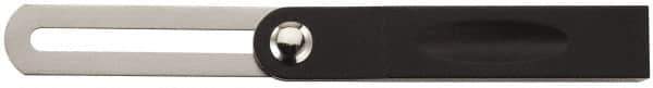 Stanley - 8" Blade Length, 5-1/2" Base Length x 3/4" Base Width Stainless Steel Square - Beveled Edge - Eagle Tool & Supply