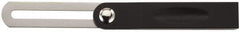 Stanley - 8" Blade Length, 5-1/2" Base Length x 3/4" Base Width Stainless Steel Square - Beveled Edge - Eagle Tool & Supply