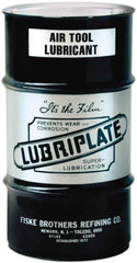 Lubriplate - 16 Gal Drum, ISO 32, SAE 10W, Air Tool Oil - 20°F to 285°, 147 Viscosity (SUS) at 100°F, 44 Viscosity (SUS) at 210°F - Eagle Tool & Supply